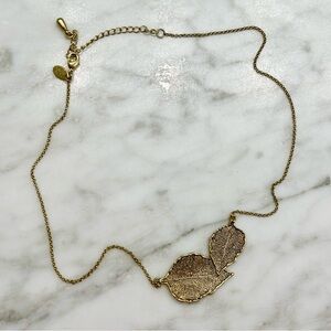 Gold Leaf Necklace